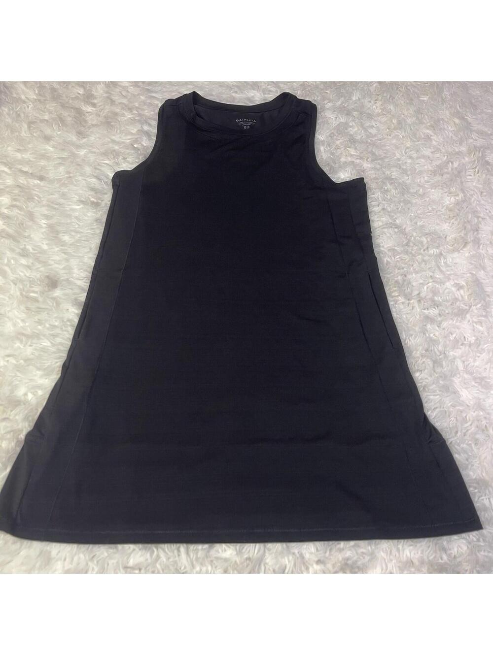 Athleta Dress Womens XSmall Black Sleeveless Stretch Athletic
